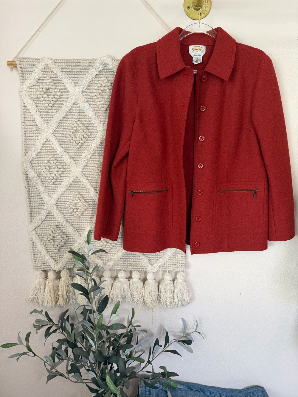 Talbots wool/alpaca jacket - Picture 2 of 7